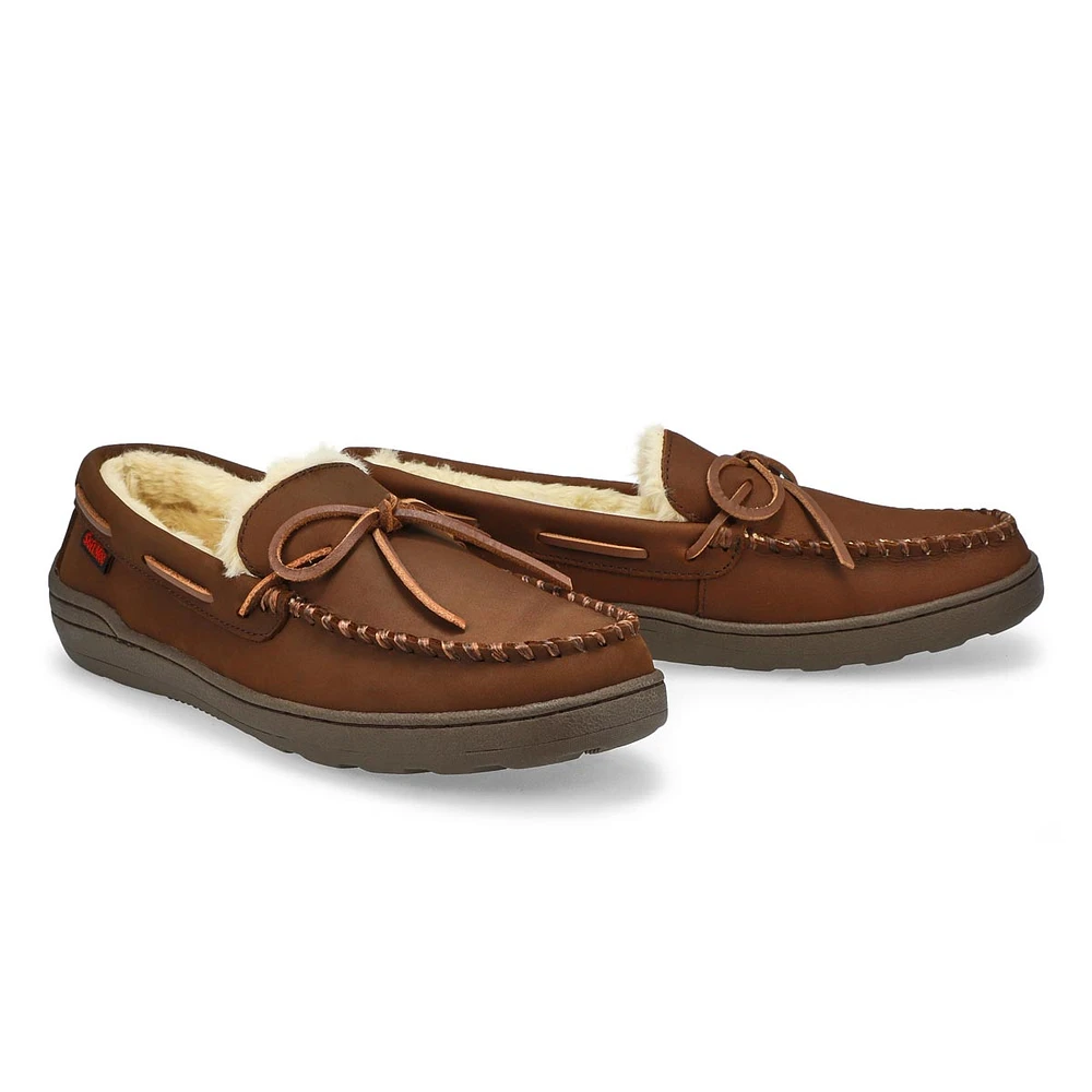 Men's Danny Lined Crazy Horse SoftMocs - Brown