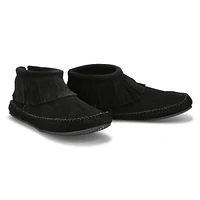 Women's Debra II Lo Suede Back Zip Fringe SoftMocs