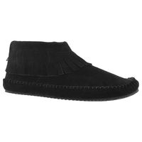 Women's Debra II Lo Suede Back Zip Fringe SoftMocs