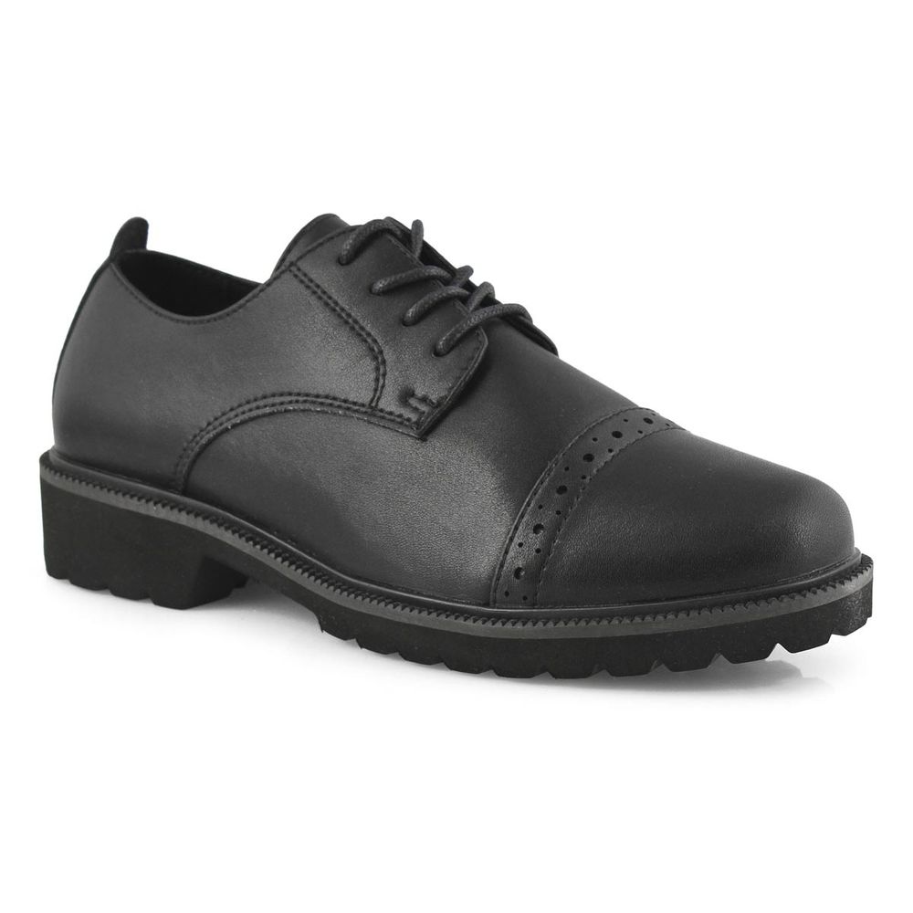 Women's DESIREE black casual oxfords