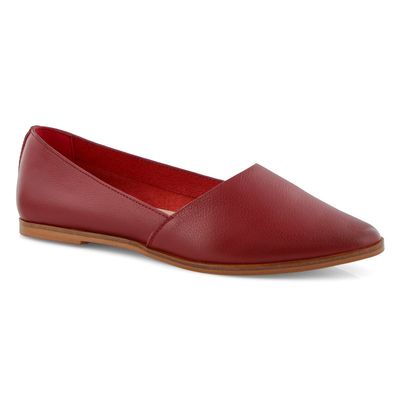 Women's DIVA  red casual flats