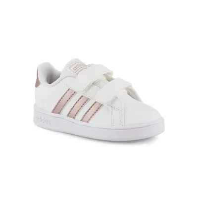 Infant's Grand Court I Sneaker - White/Copper