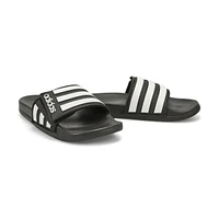 Kid's Adilette Comfort Adustable K Slide - Black/W