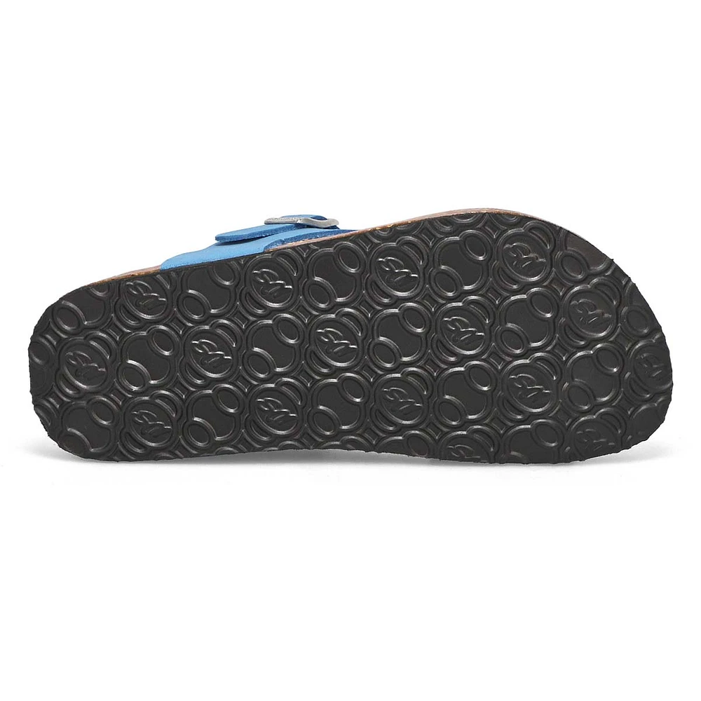 Women's Electra Memory Foam Thong Sandal - Blue