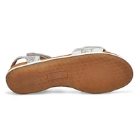 Ladies Elena 01 Vegan Sandal - Beach Floral
