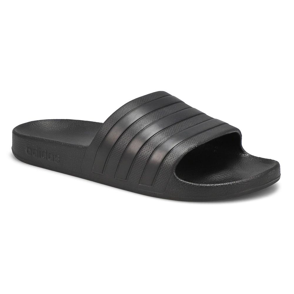 Women's Adilette Aqua Slide Sandal - Black/White