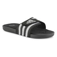 Men's Adissage Slide Sandal - Black/White