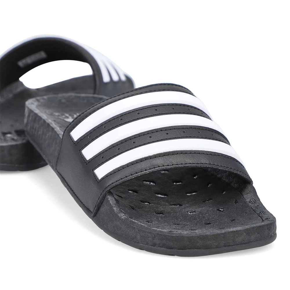 Men's Adilette Boost Slide Sandal - Black/White