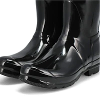 Bottes de pluie ORIGINAL SHORT GLOSS, noir, femmes