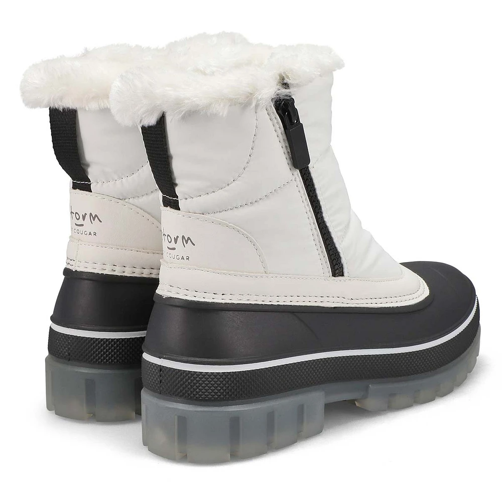 Botte d'hiver imperméable GO-GO, blanc, femmes