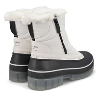 Botte d'hiver imperméable GO-GO, blanc, femmes