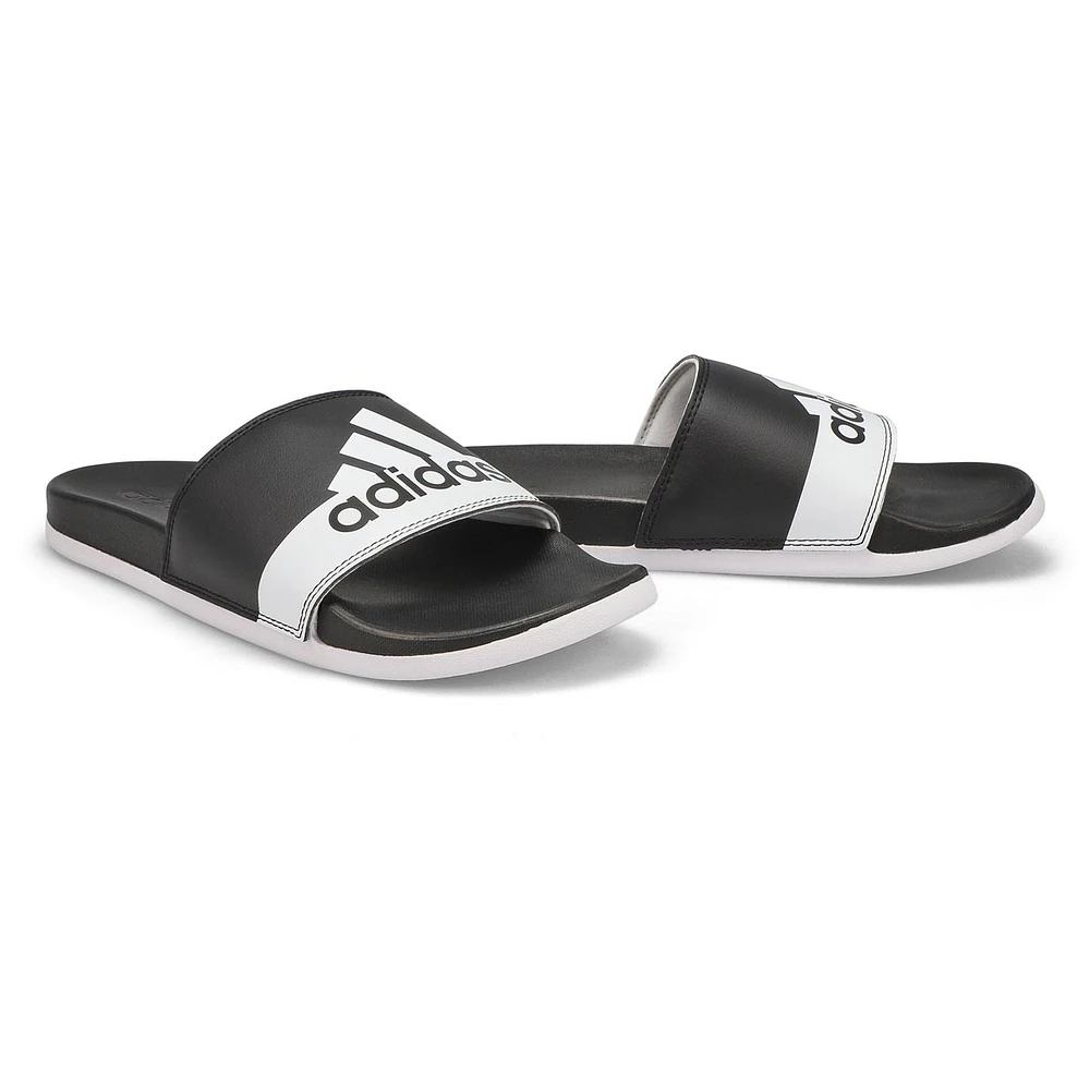 Claquette ADILETTE COMFORT, noir/blanc, femmes