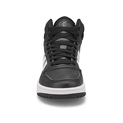 Girls' Hoops Mid 3.0 K Sneaker - White/Pink