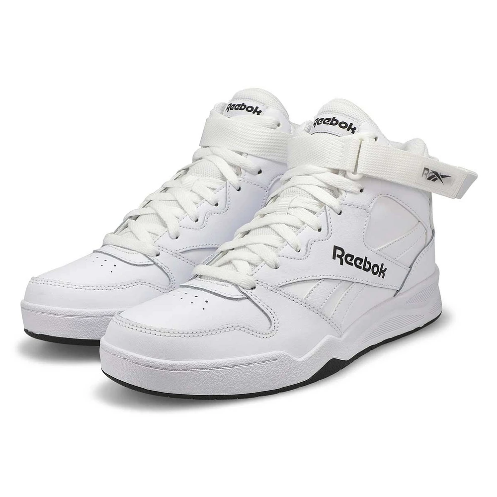 Men's Royal BB4500 Hi Strap Sneaker - White/Black