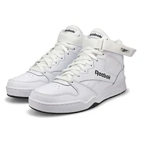 Men's Royal BB4500 Hi Strap Sneaker - White/Black