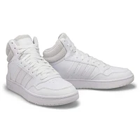 Women's Hoops 3.0 Mid Lace Up Sneaker - White/Ink/