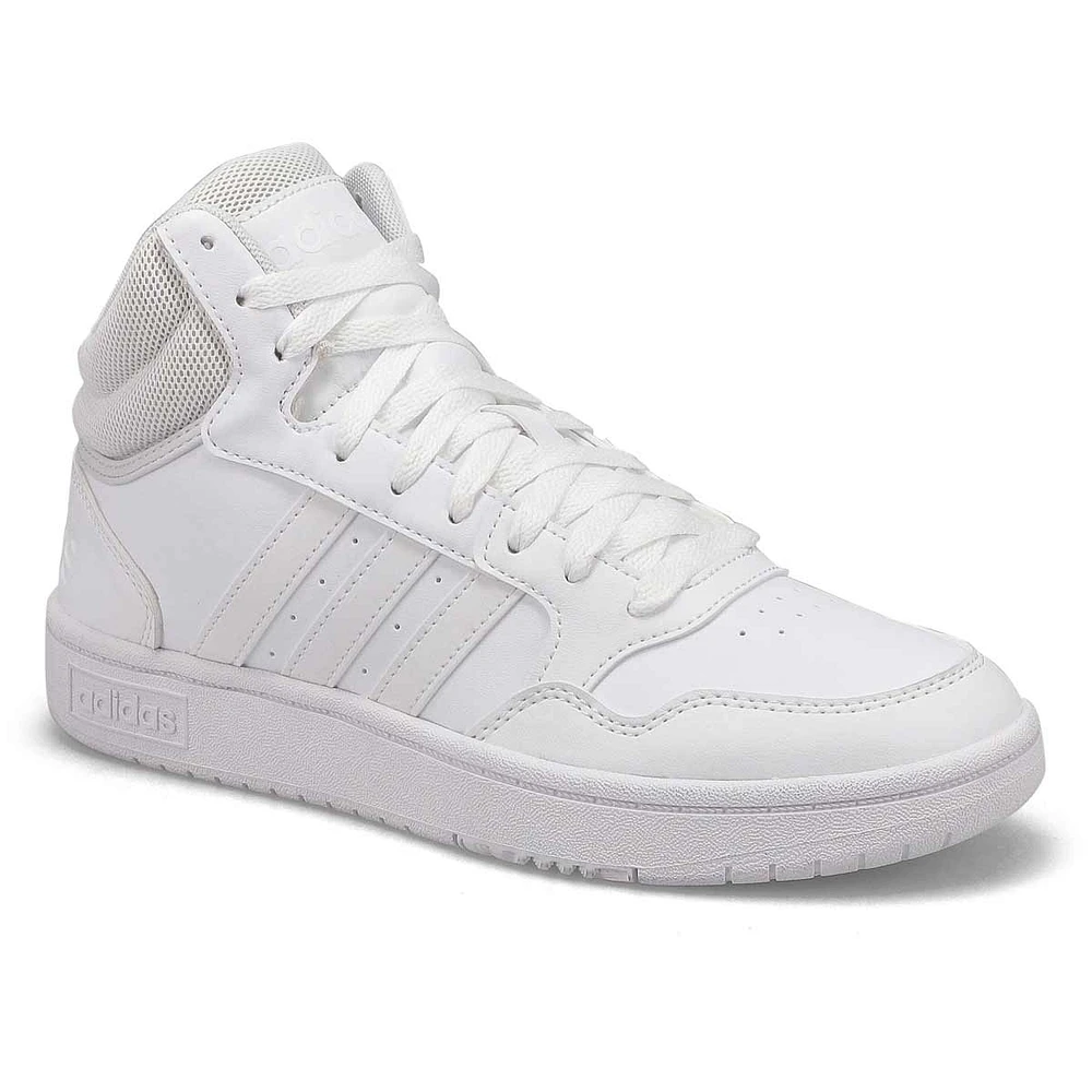 Women's Hoops 3.0 Mid Lace Up Sneaker - White/Ink/