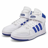 Men's Postmove Mid Lace Up Sneaker - White/Royal B