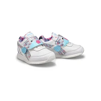 Infants' Royal CL Jogger Sneaker- White/Blue