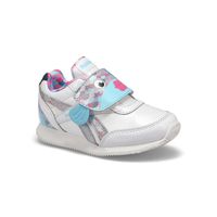 Infants' Royal CL Jogger Sneaker- White/Blue