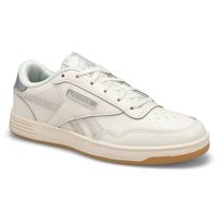 Women's Club Memt Sneaker - White/ Silver