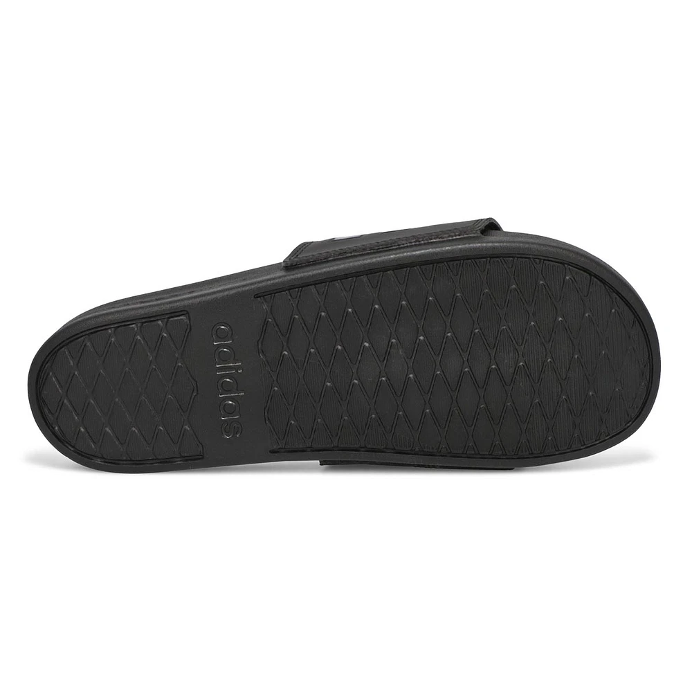 Claquette ADILETTE COMFORT, noir/blanc, hommes