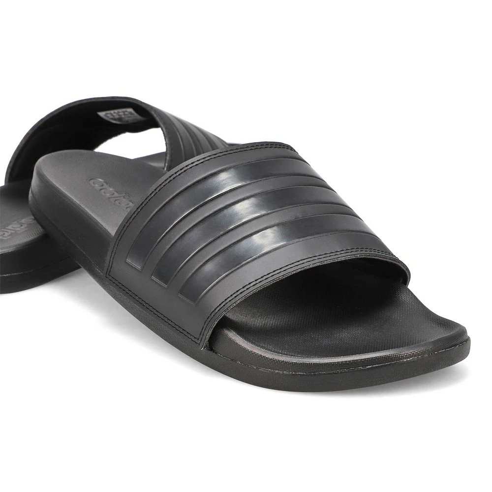 Mens' Adilette Comfort Sandal - Black/White