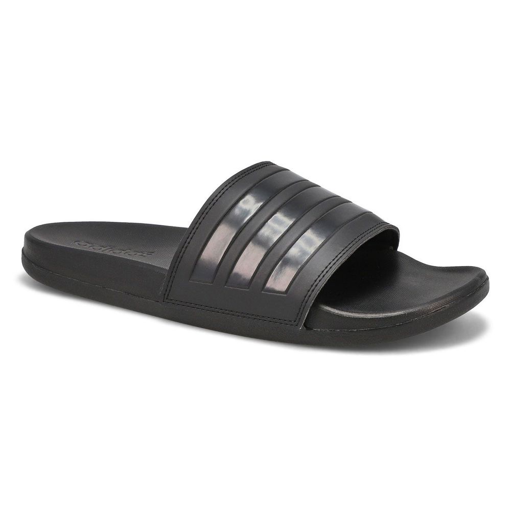 Mens' Adilette Comfort Sandal - Black/White