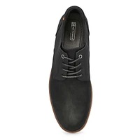 Men's Halifax Leather Casual Dress Oxford - Black