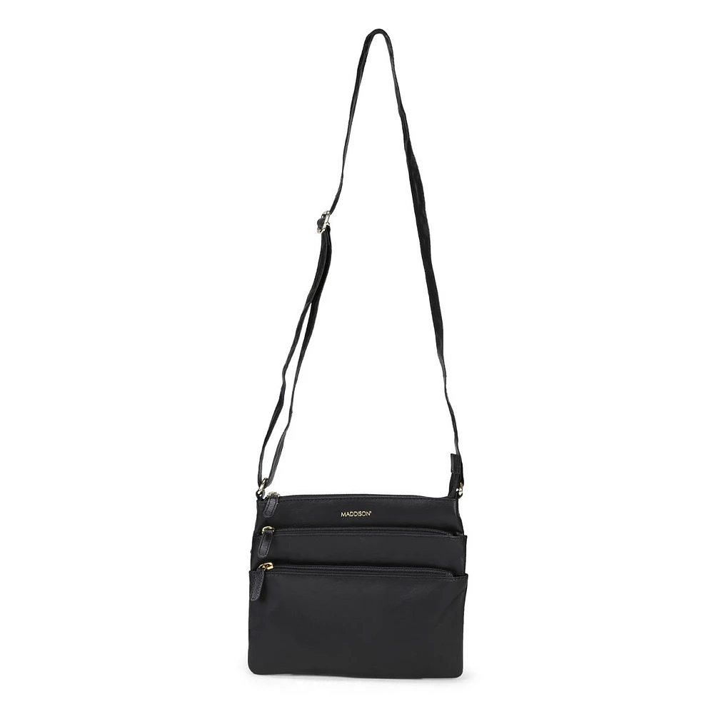 Sac bandoulière HB-06 noir,femmes