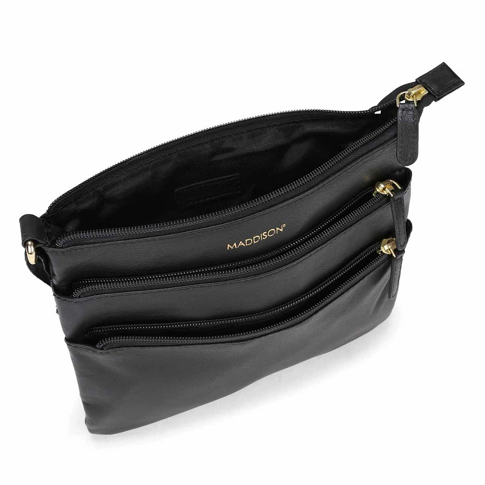 Sac bandoulière HB-06 noir,femmes