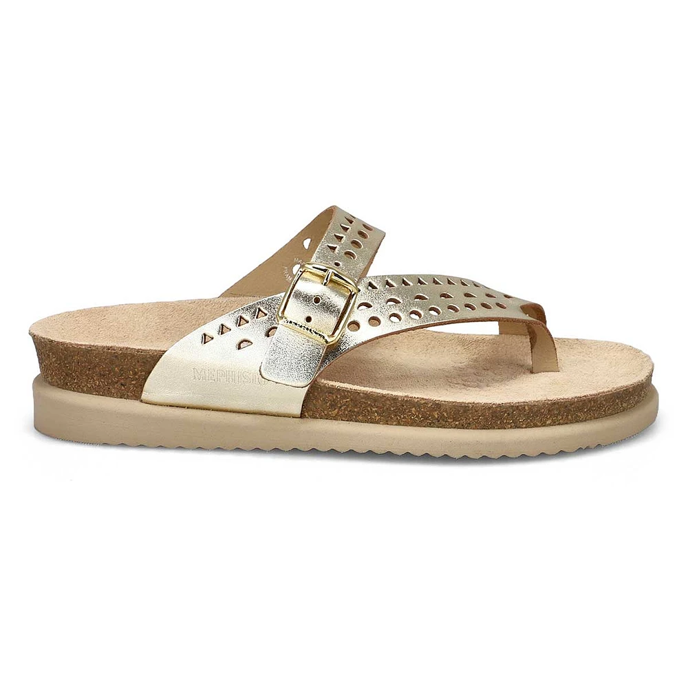 Sandale passe-orteil Ã  lit de pied HELENA PERFORAT