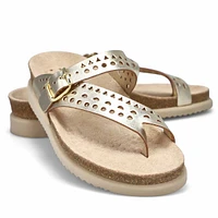 Sandale passe-orteil Ã  lit de pied HELENA PERFORAT