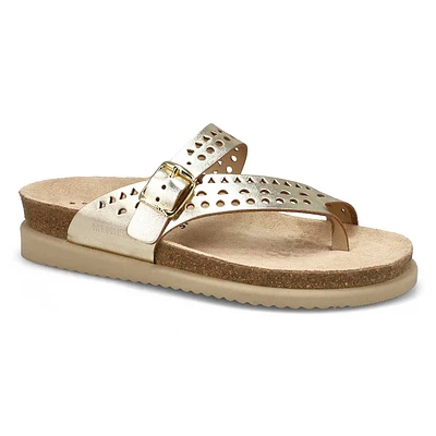 Sandale passe-orteil Ã  lit de pied HELENA PERFORAT