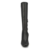Botte habillÃ©e au genou HOLLY, noir, femmes