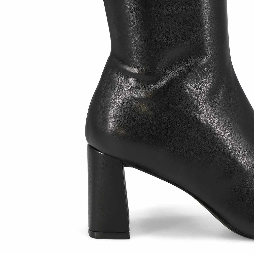 Botte habillÃ©e au genou HOLLY, noir, femmes