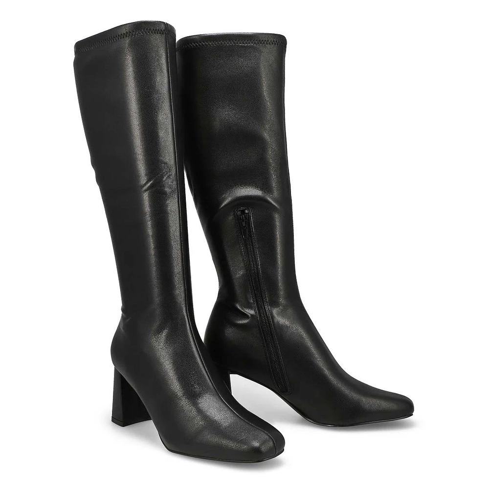 Botte habillÃ©e au genou HOLLY, noir, femmes