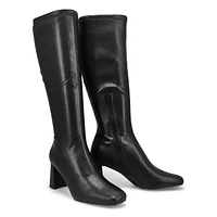 Botte habillÃ©e au genou HOLLY, noir, femmes