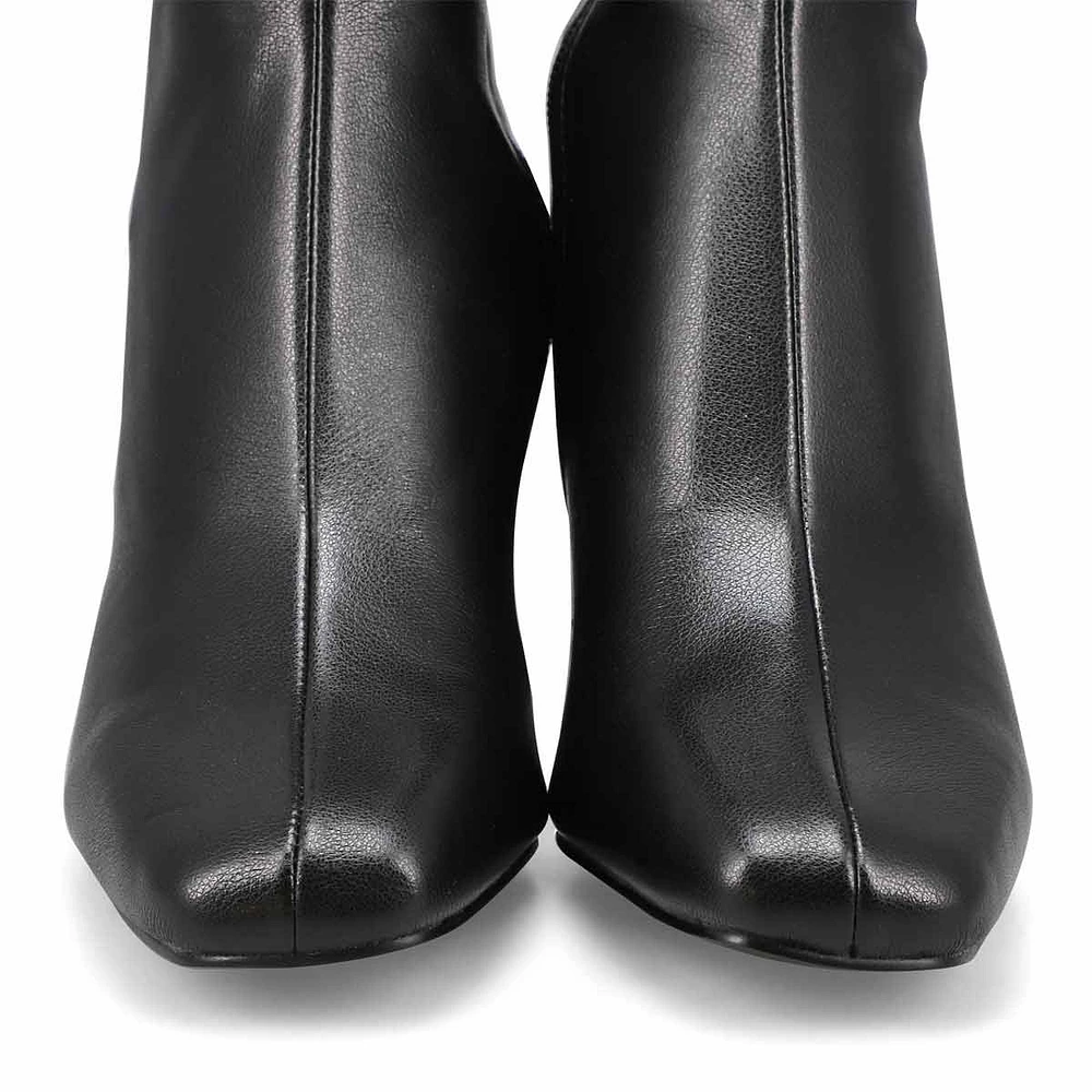 Botte habillÃ©e au genou HOLLY, noir, femmes