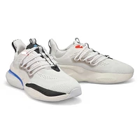 Basket ALPHABOOST V1, blanc/bleu, hommes