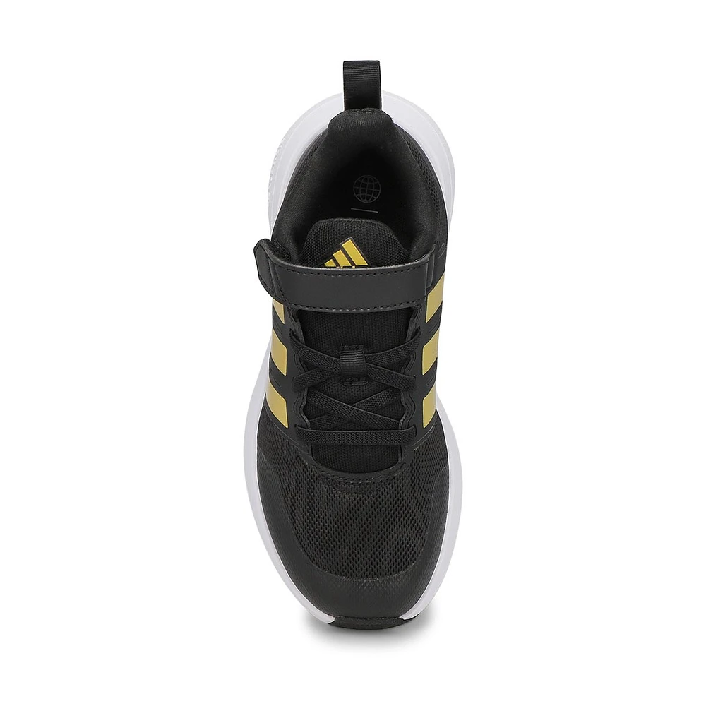 Kids' FortaRun 2.0 EL Sneaker - Black/Gold