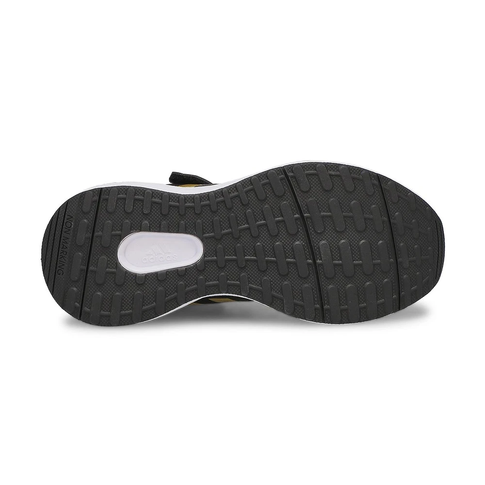 Kids' FortaRun 2.0 EL Sneaker - Black/Gold