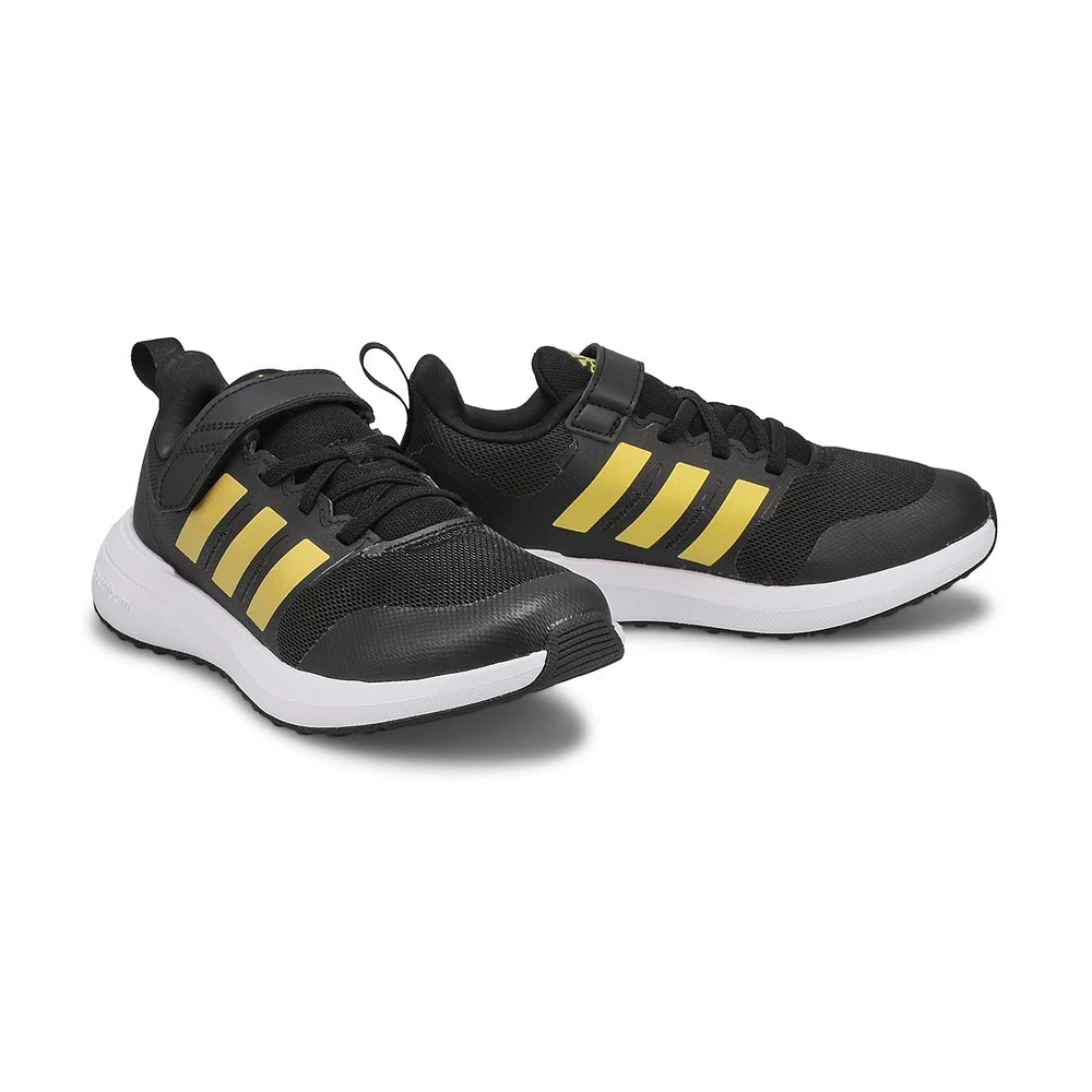 Kids' FortaRun 2.0 EL Sneaker - Black/Gold