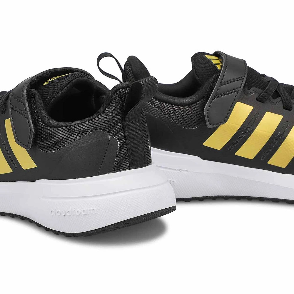 Kids' FortaRun 2.0 EL Sneaker - Black/Gold