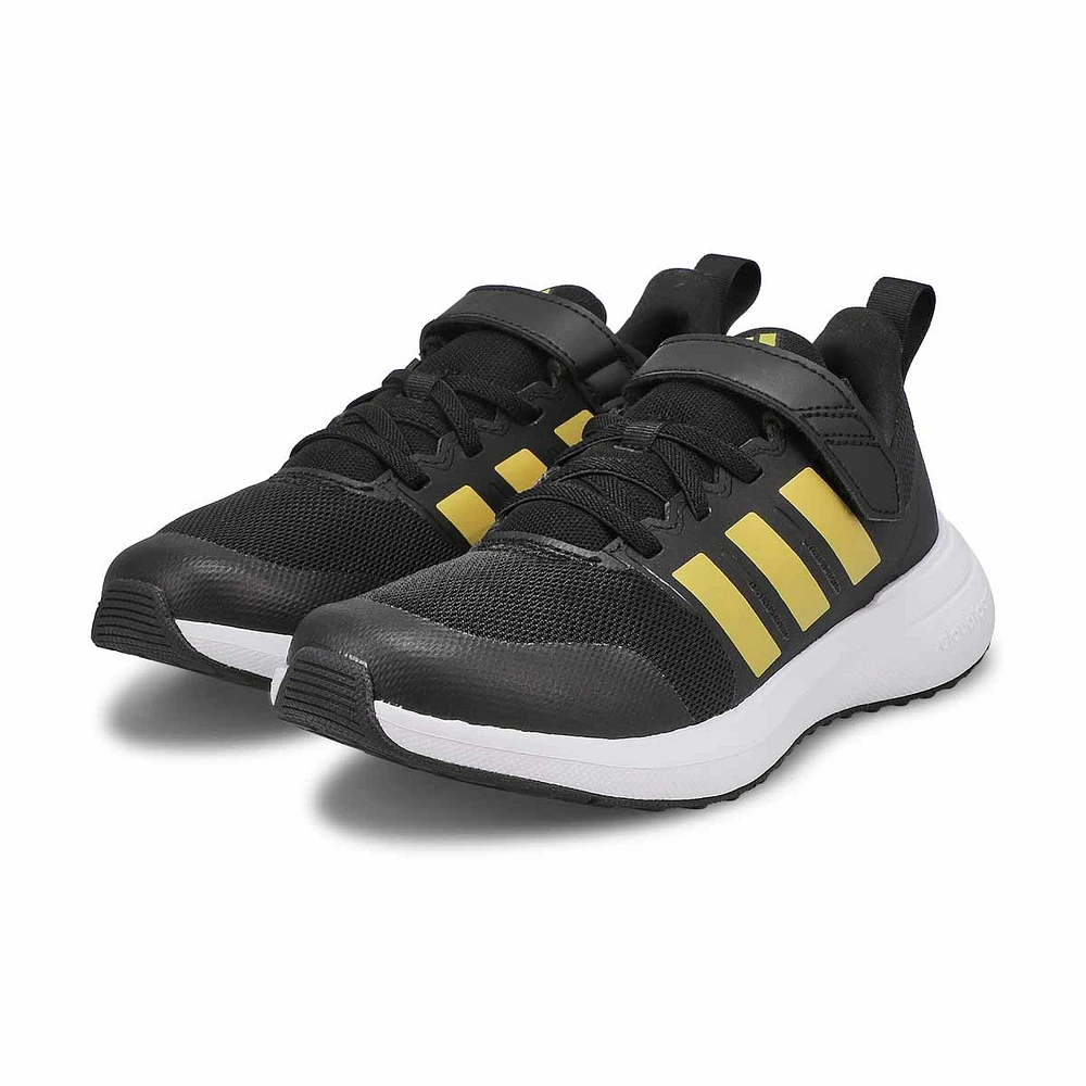 Kids' FortaRun 2.0 EL Sneaker - Black/Gold
