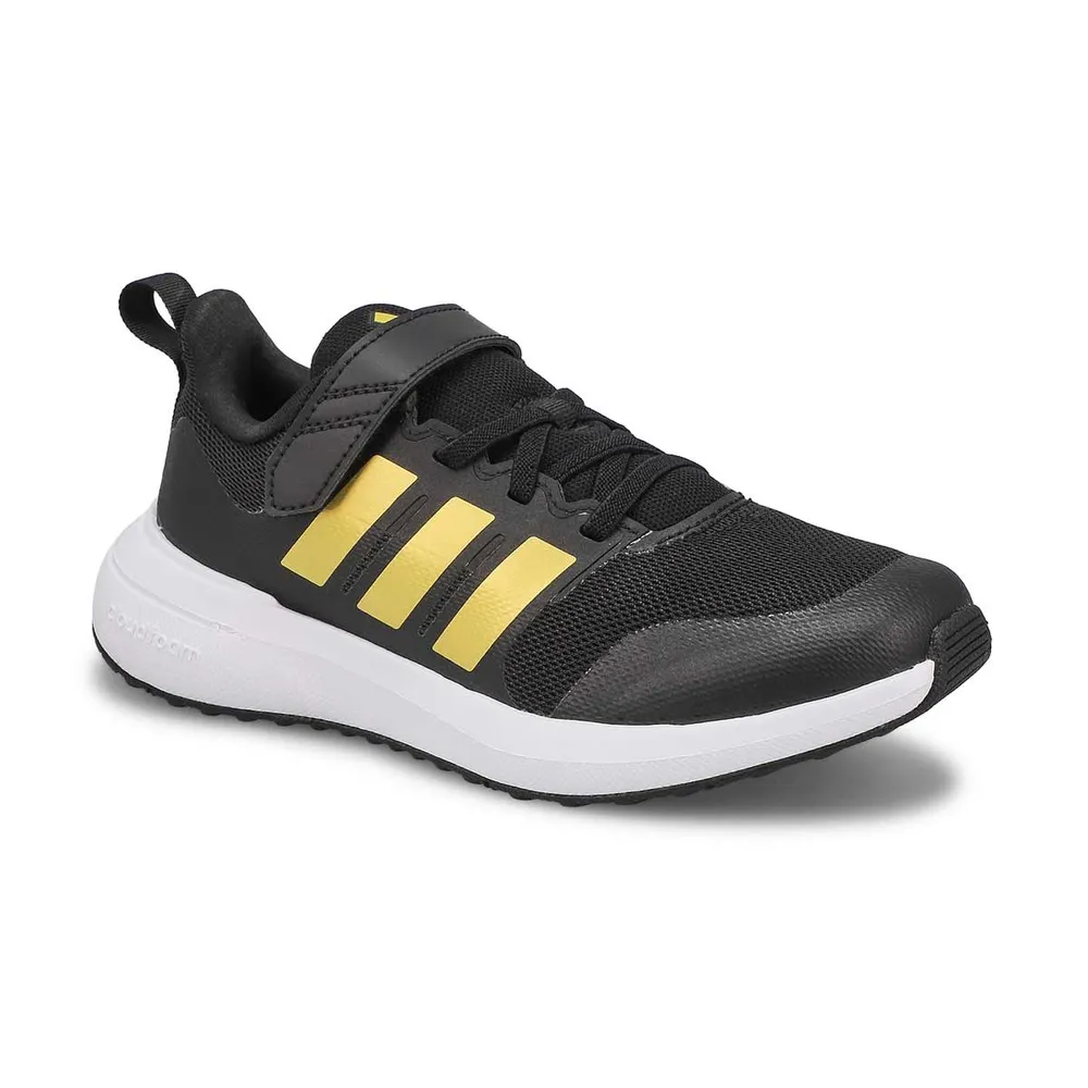 Kids' FortaRun 2.0 EL Sneaker - Black/Gold