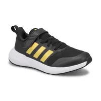 Kids' FortaRun 2.0 EL Sneaker - Black/Gold