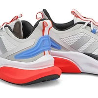 Baskets ALPHABOUNCE +, blanc/argent, hommes