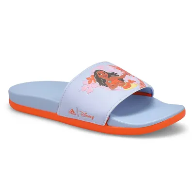 Girls' Adilette Comfort K Slide - Pink/White