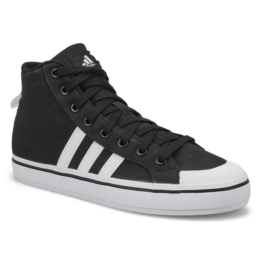 Adidas Women's Bravada 2.0 Mid Canvas Sneaker - Black